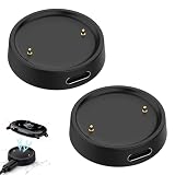 AYHYHLJZJ Caricabatterie per orologio di tipo C - Adattatore di cavo di ricarica - Convertitore compatibile con Amazfit Active 2/Amazfit Bip 6 - Senza cavo - Nero x 2