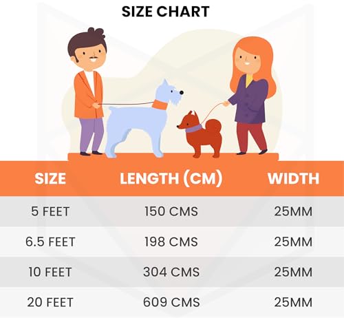 Image of Wooflix Heavy Duty Nylon Dog Leash | Anti Slip Padded Handle Long Dog Leash | Highly Reflective Leash for Dogs | Dog Rope for Medium & Large Dogs | Dog Training Leash | (Army Green, 5 Feet Long)