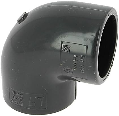 Raccord PVC Gris Coudé 67°30 - Diamètre 40 Mm - Double Emboîture