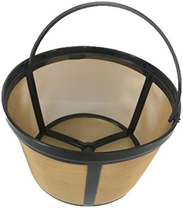 Coffee Filter,Allywit 12-16 Cup Basket Style Permanent Gold Tone Coffee Filter For Mr. Coffee Cup Coffeemakers
