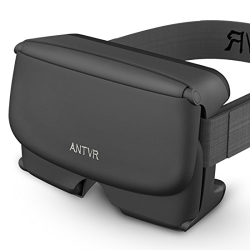 Image of ANTVR 3D Immersive Virtual Reality Glasses Cardboard VR Box Headset for 5.0 inch-6.0 inch Smartphone Xiaomeng - Black
