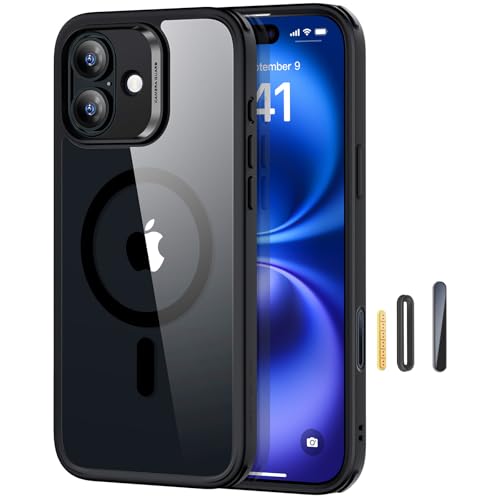 �y�J�����R���g���[���E3�{�ČRMIL�K�i�zESR iPhone 16 Plus �P�[�X MagSafe�Ή� iphone16plus �p �ϏՌ� �R�p�K�i�ی� iphone16�v���X �p �}�O�l�b�g�X�}�z�J�o�[ ��phone16plus�P�[�X Classi