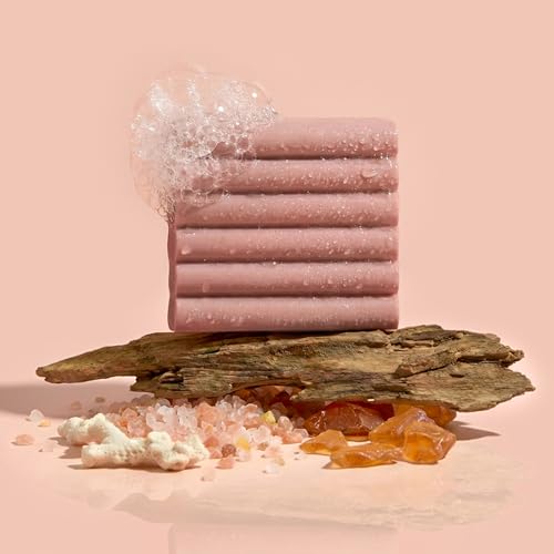 Image of Kitsch Amber Shores Body Wash Bar Soap - Hydrating Skin Care, Body Wash Women Cleanser, Glycerin Soap - Paraben, Phthalates & Sulfate Free for Pure & Safe Cleansing - Made in USA, 4 oz