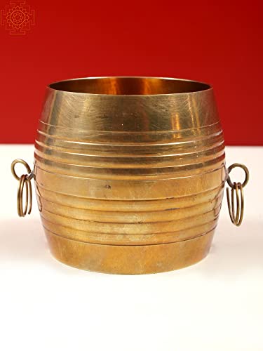 Small Rice Bowl from South India - BRASS - Color