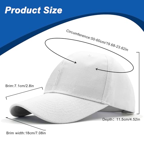 AHLPO Baseball Cap Herren Damen - Einstellbare Basecap, Unisex Schildmütze für Freizeit Outdoor Sport Tennis Golf Reisen, Baseballkappe Sonnenschutz Cap Herren Damen (Orange)