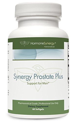 Synergy Prostate Plus | 60 Softgels | FLOWENSÂ® full-spectrum cranberry powder | saw palmetto | beta-sitosterol, pyridoxal 5â€™-phosphate, AlbionÂ® TRAACSÂ® zinc bisglycinate chelate | Pharmaceutical Grade