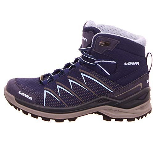 LOWA FERROX PRO GTX MID Ws Damen Wanderstiefel Trekkingschuh Outdoor Goretex blau, Schuhgröße:37.5 EU
