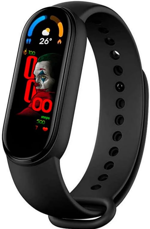 - Smart M6 Fitband with Heart Rate Monitor Sensor, Bluetooth Wristband Sports Health Activity Tracker Watch for All Boys and Girls