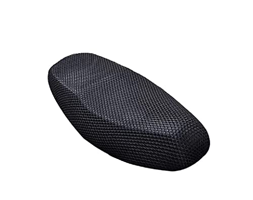 A2D Black Mesh Net Bike Seat Cover Cushion for Sweat Free Comfortable Riding Compatible with TVS Wego A2D Black Mesh Net Bike Seat Cover Cushion for Sweat Free Comfortable Riding Compatible with TVS Wego