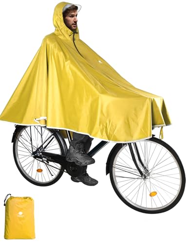 Damen Regenmantel Ultraleicht Wasserdicht - Für Fahrrad, Wandern Und Outdoor