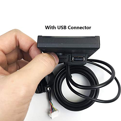 Brands RICETOO KT Display LCD3 Control Panel Display Electric Bicycle Accessories 24V 36V 48V 72V Ebike Display LCD3U. (KT-LCD3 with USB SM Plug)