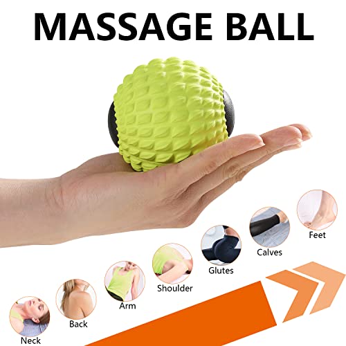 Murlien Massage Roller Ball, Deep Tissue Massager For Myofascial Release, Mobility Ball For Exercise And Workout Recovery, Alleviating Neck, Back, Legs, Foot Or Muscle Tension (8Cm / 3.15 Inch) #TOP2
