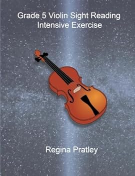 Paperback Grade 5 Violin Sight Reading Intensive Exercise Book
