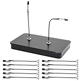 Generico Supporto Pittura Modelli,Morsetti a Pieghevoli e Magnetici Sicuri - Base Aerografia Pittura Hobby | per Progetti Fai da Te con Aerografo Spray e Artigianato