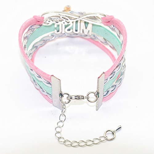 HCChanshi Music Bracelet - Infinity Love Jewelry for Women, Men, Music Fans, Lovers & Teachers4