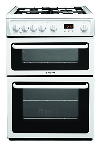 Hotpoint HAG60P 60cm Gas Cooker with Variable Gas Grill - Polar White