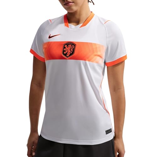 Maillot de football femme Pays-Bas 2026 blanc Dri-Fit XL