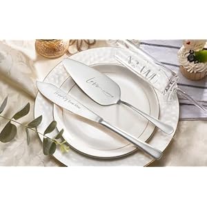 Roxburghweddingcakeknifeandserversetbrideandgroommrandmrschampagneflutesforkswithgiftableboxcakecuttingsetforweddingengagementbridalshowergifts Urban Country Home Decor Roxburgh wedding cake knife and server set bride and groom mr and mrs champagne flutes forks with giftable box cake cutting set for wedding engagement bridal shower gifts urban country home decor