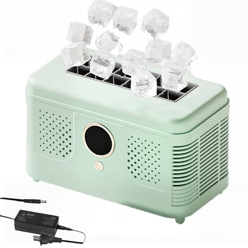 Máquina de hielo silenciosa de encimera con miniproducción de 12 cubitos rápidos