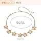 TELAIN Bauchkette Gold Körperkette Für Damen, Elegante Taillenkette Mit Perlen Und Metall, Ideal Für Festivals, Partys Und Alltag, Modischer Kettengürtel Für Sommeroutfits