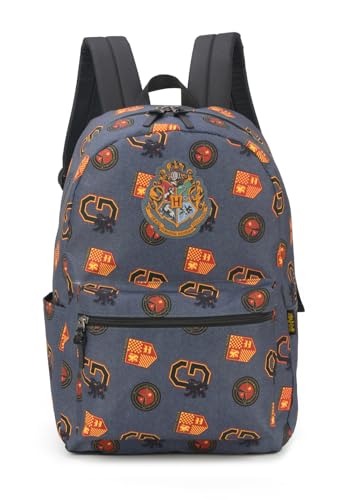 Mochila Harry Potter Gd Cinza 107955