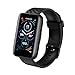 Motorola Moto 40 Bluetooth Smartwatch -10 Days Battery Life, Google Fit Integration, 1.5'' Crystal Clear Display, Heart Tracking, in-Depth Sleep Tracking, iOS and Android Compatible - Phantom Black