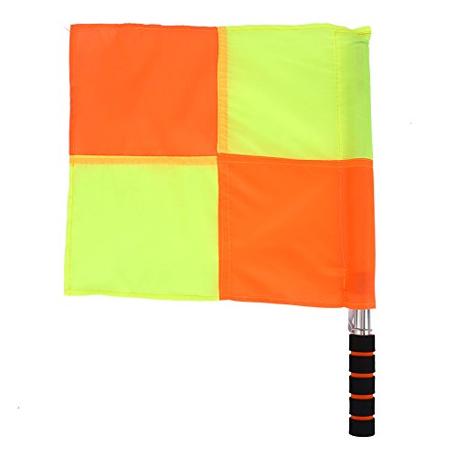 image for Yosoo Health Gear 2 Pcs Waterproof Cloth Soccer Linesman Flags Solid R