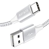 【Universelle Kompatibilität】Dieses Ladekabel USB C kompatibel mit Samsung Galaxy S20/ S20 Plus/ S10/ S10 Plus/ S9/ S9 Plus/ S8/ S8 Plus/ Note10/ Note 9/ Note 8/ A6 2018/ A3 2017/ A5 2017/ A7 2017, Huawei P30/ P30 Pro/ P20/ P20 lite/ P20 Pro/ P10/ Mate 20/ Mate 20 lite/ Mate 10, Honor 10/ 9, Xiaomi Mi A2/ Mi A1/ Mi Max 3, OnePlus 6T/ 6, Nokia 7 Plus, LG G6/ G7, HTC U11/ U10 und anderen USB-C-Geräten.