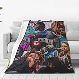 CASDAEL J Music Cole Throw Blankets Lightweight Fuzzy Flannel Blanket Decorative Blankets Soft Cozy Fleece Blanket for Couch Sofa Bed 40'x30'
