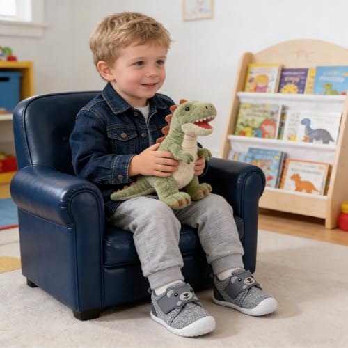 Image of FEETCITY Baby Walking Shoes Wide Baby Shoes Boys Girls Infant Sneakers Crib Shoes Breathable Toddler Barefoot Shoes Slip On Shoes