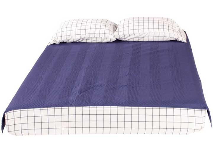 Lippert Components 2022107825 Thomas Payne Microfiber 3-in-1 Tucked in Bedcover Set - Queen