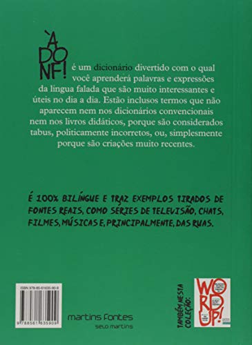 A Donf! Dicionário de gírias Francês Português