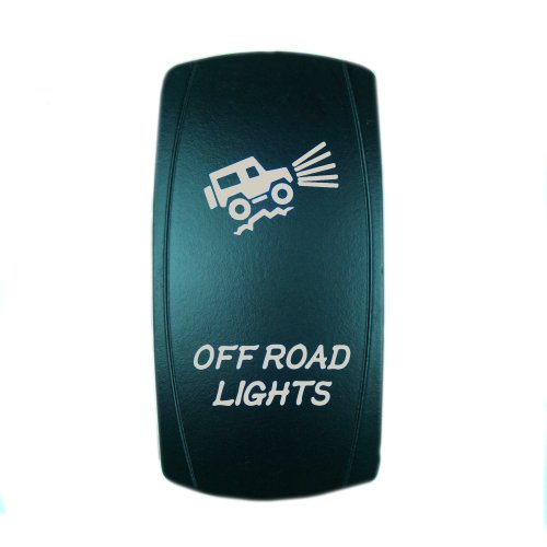 Stvmotorsports Laser Backlit Orange Rocker Off Road Lights Lights 20A 12V On/Off Led Light #TOP2