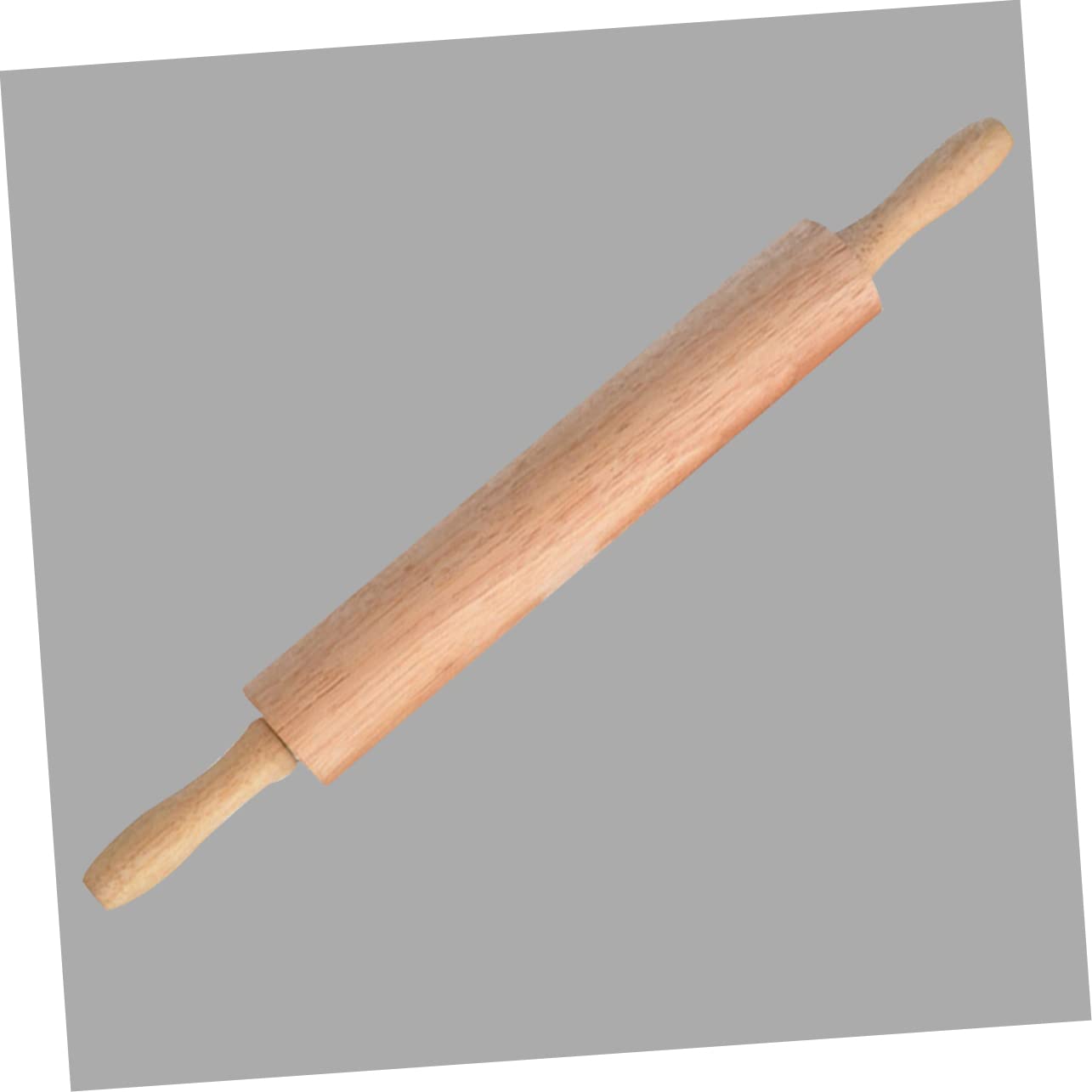 VALICLUD 2 Stück Unbemalte Wachsfreie Teigrolle aus Buchenholz 47x6cm mit Glatter Oberfläche und Einfache Reinigung für Pizza und Gebäck Backen