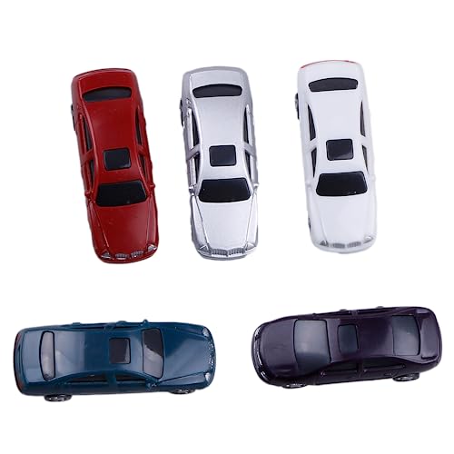 ZJIA Mini Model Painted Car 1:100 Scale Parking Scenery Street Layout (Pack of 50) - Thumbnail 3
