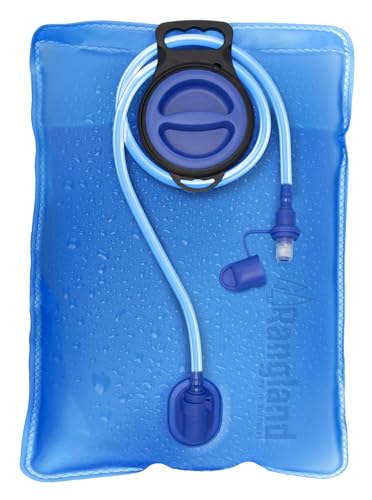 RANGLAND Bolsa De Reservatório De Hidratação Extra Grande De 8 Litros (2,1 Galões), Bolsa De Hidratação Resistente, Boca Larga De Fácil Enchimento, Tubo De Bebida À Prova De Vazamentos Com Válvula D