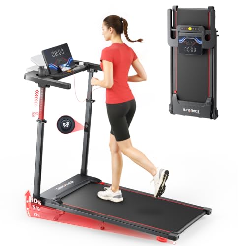 TOPUTURE Walking Pad with Incline, Treadmills for...