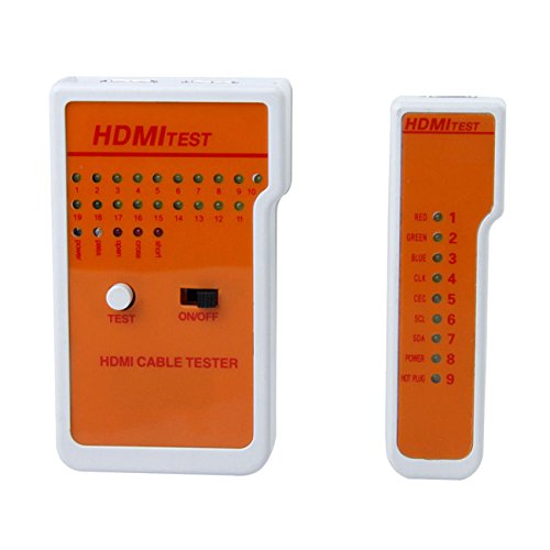 Testeur HDMI haute définition T0708 T15 boîtier de contrôle de câble avec étui