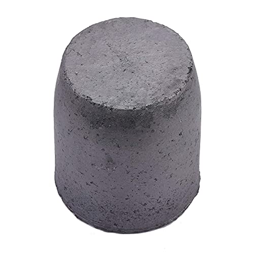 Nisorpa Durable 12Kg Foundry Silicon Graphite Crucible Copper Casting Cup Furnace Coke Oven For Gold Silver Copper Brass Aluminum Melting #TOP4