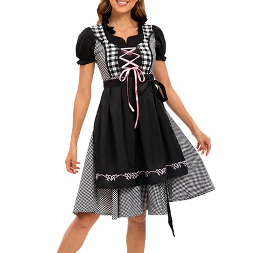Robe d'Halloween et Oktoberfest médiévale pour femme costume princesse - 2