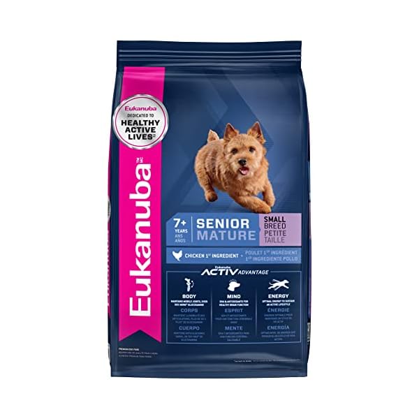 EUKANUBA Senior Small Breed Dog Food 15 Pounds EUKANUBA Senior Small Breed Dog Food 15 Pounds