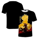 Camisetas Trigun Stampede 3D Anime Impreso Camisetas Tops Mujer Hombre Cuello O Manga Corta Camiseta Casual Ropa De Calle Verano Ropa-A||XXS