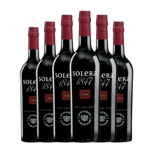 González Byass Solera 1847 Cream Jerez-Xérès-Sherry 75 cl Vino dulce (Caja de 6 Botellas de 75 cl)