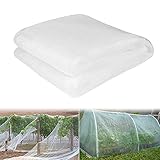 WELLXUNK contra Insectos Malla,Red de Iensctos de Plantas,Red de Jardín Malla de Insectos Red Red Protectora,para Vegetalespara Proteger Plantas Flores Frutas Proteger Plantas Flores Frutas(3x3m)