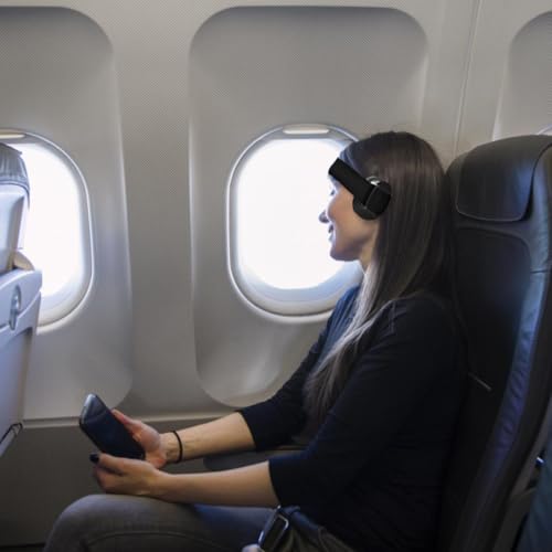 youyaya Gehörschutz für Erwachsene,Noise Cancelling Schalldichte Ohrenschützer,Verbessern Den Schlaf, Verstellbarer Elastischer Ohrenschützer,Gehörschutz schlafen,Lärmschutz kopfhörer (Schwarz)