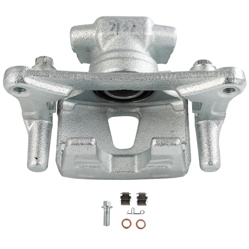 Image of 19B2933 Rear Left Disc Brake Caliper w /Bracket