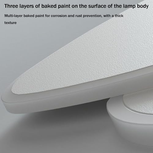 Luminaire plafonnier acrylique variable de 2700K à 6500K avec télécommande longue portée