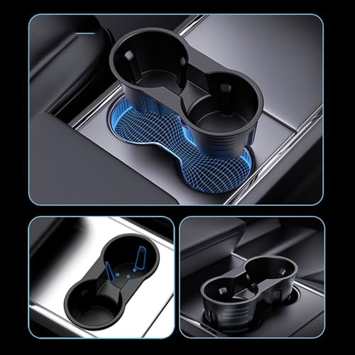 Inserto de silicona para portavasos de carro miniatura 3