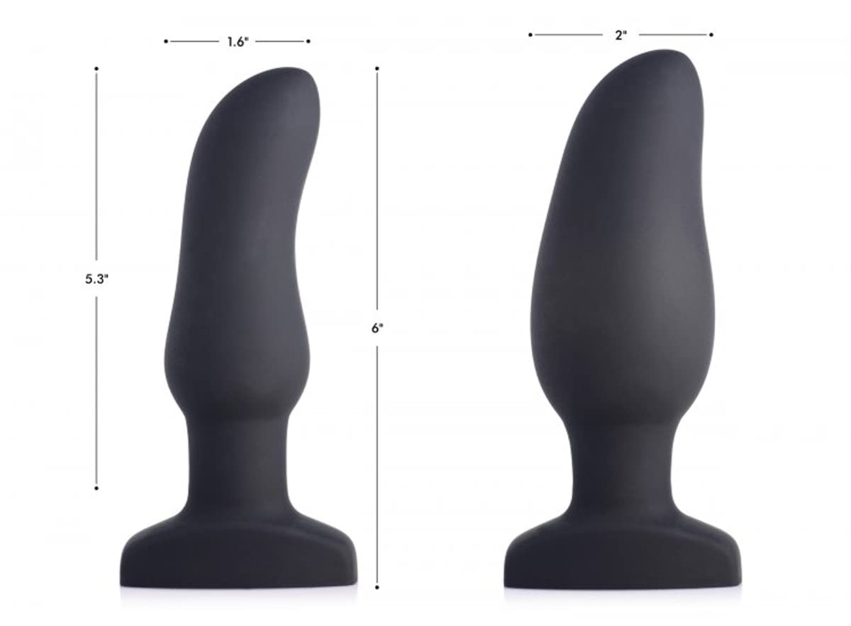 Swell Vibrante Della Prostata Gonfiabile E Plug Anale - 290 Gr