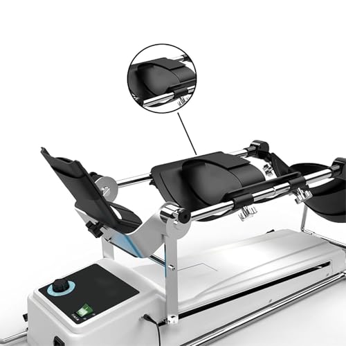 Image of Lower Limbs Rehabilitation Trainer, Electric Knee Replacement Recovery Aids with LCD Display and Remote Control, Automatic Over-Torque Reverse Function for Leg Exerc